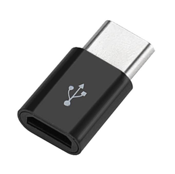 USB-micro female naar USB-C male verloop adapter